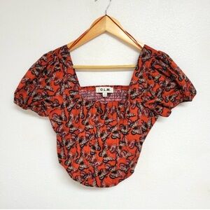 OLM Corset Butterfly Top Size S